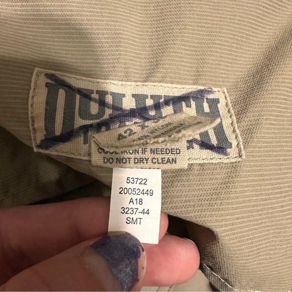 Duluth No Fly Zone Convertible Pants Mens Zip Off 42 x 30 Insect Repellent - Picture 10 of 11